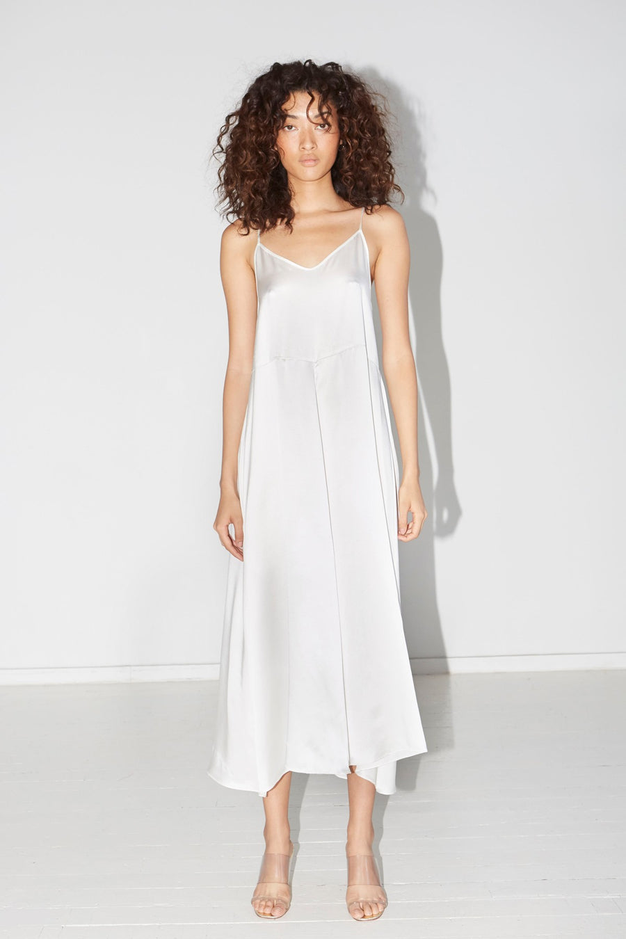 ivory slip dress