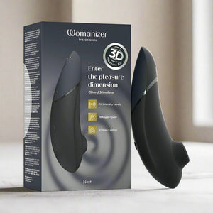 Womanizer Next 3D Pleasure Air Stimulator with Climax Control - CheapLubes.com