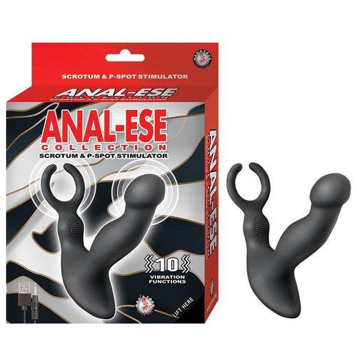 Admiral Plug and Play Vibrating Weighted Cock Ring - Rechargable