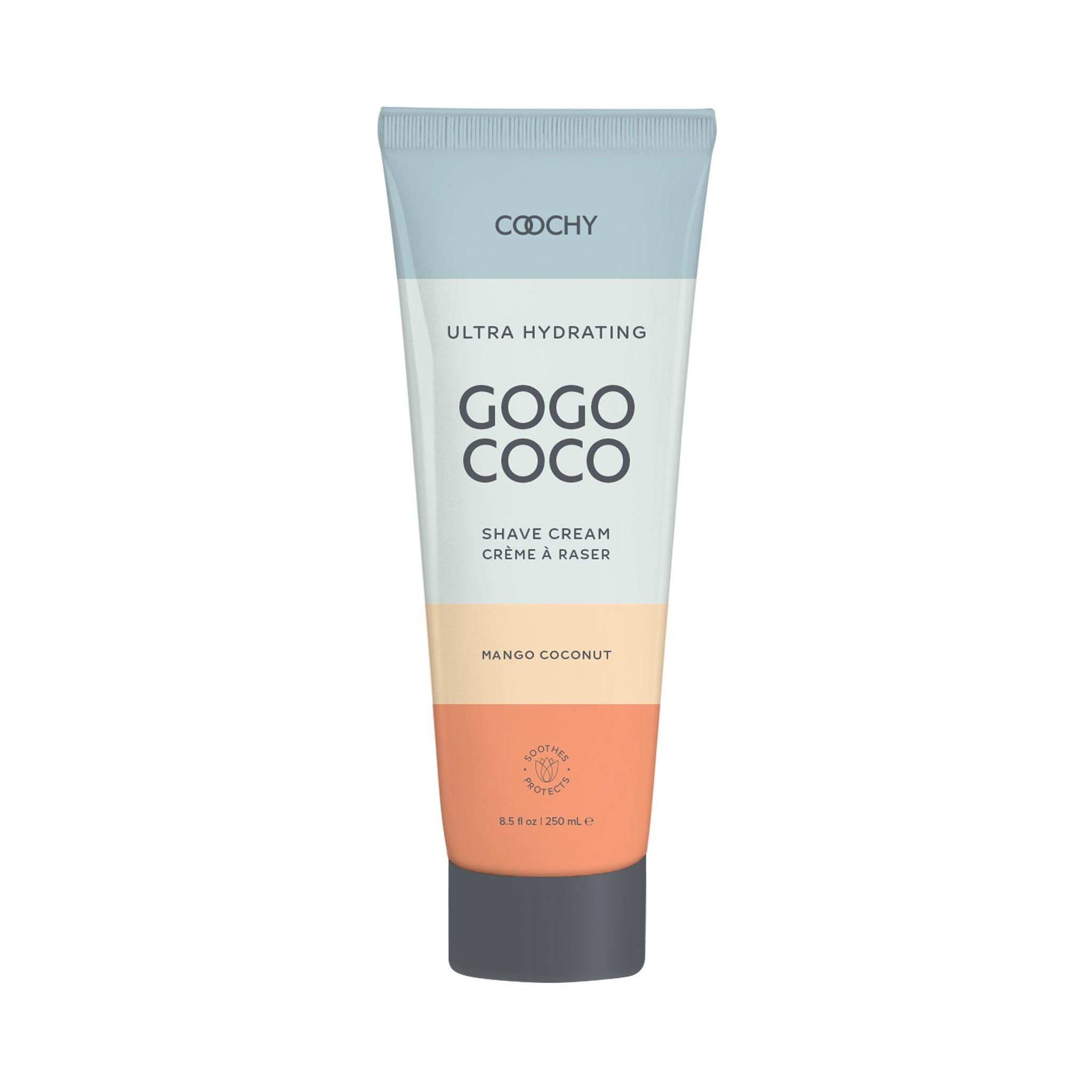 COOCHY ULTRA - Ultra Hydrating Shave Cream - Mango Coconut  ULTRA HYDRATING . GOGO - COCO SHAVE CREAM CREME A RASER 