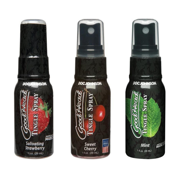 GoodHead - Tingle Spray - 3 Different Flavors! - CheapLubes.com