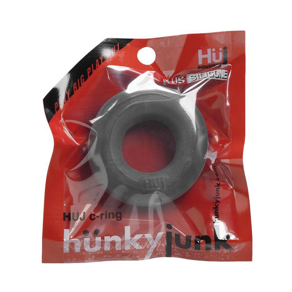 hunky junk HUJ Silicone Blend Ring - Stone Grey - CheapLubes.com