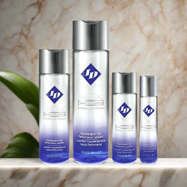 ID Free - Glycerin & Paraben Free, Hypoallergenic Water-Based Lubricant - CheapLubes.com