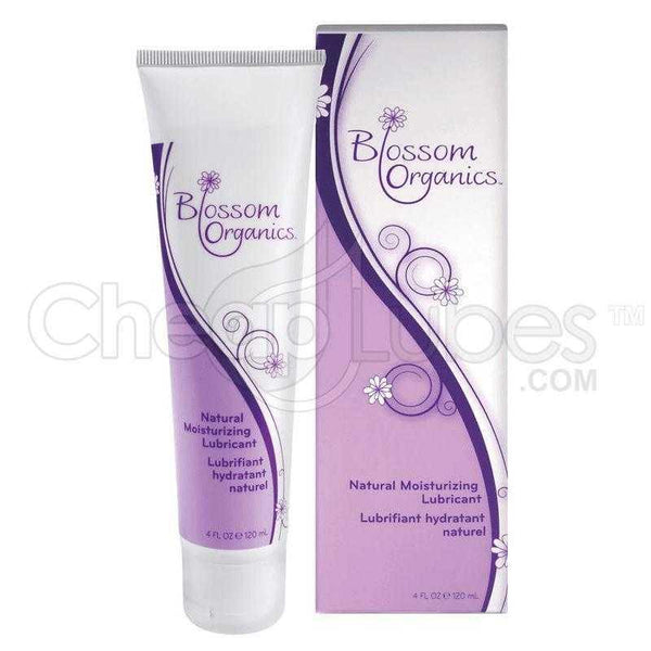 Blossom Organics Natural Moisturizing Lubricant 4 oz (120 ml) - CheapLubes.com