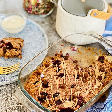 berry oat bake recipe wellness lab