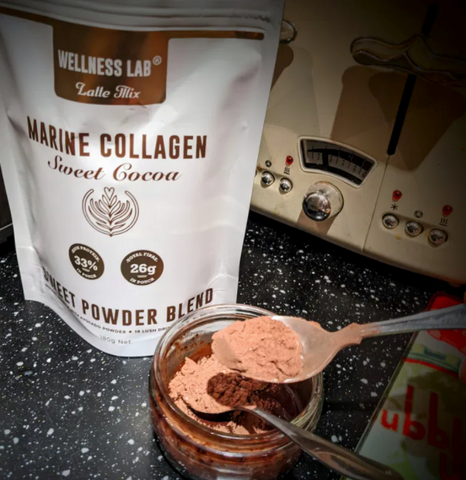 wellness lab cocoa collagen ice cream recipe