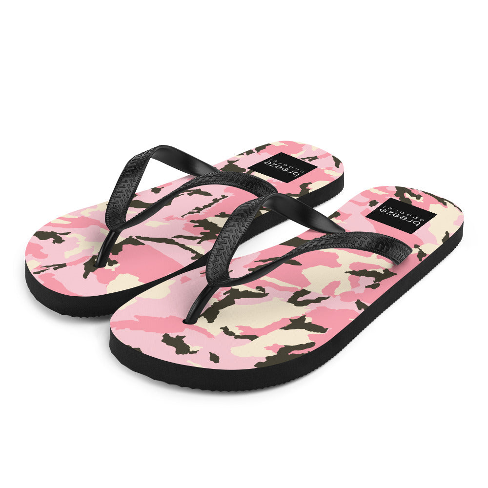 Pink Camo sandals