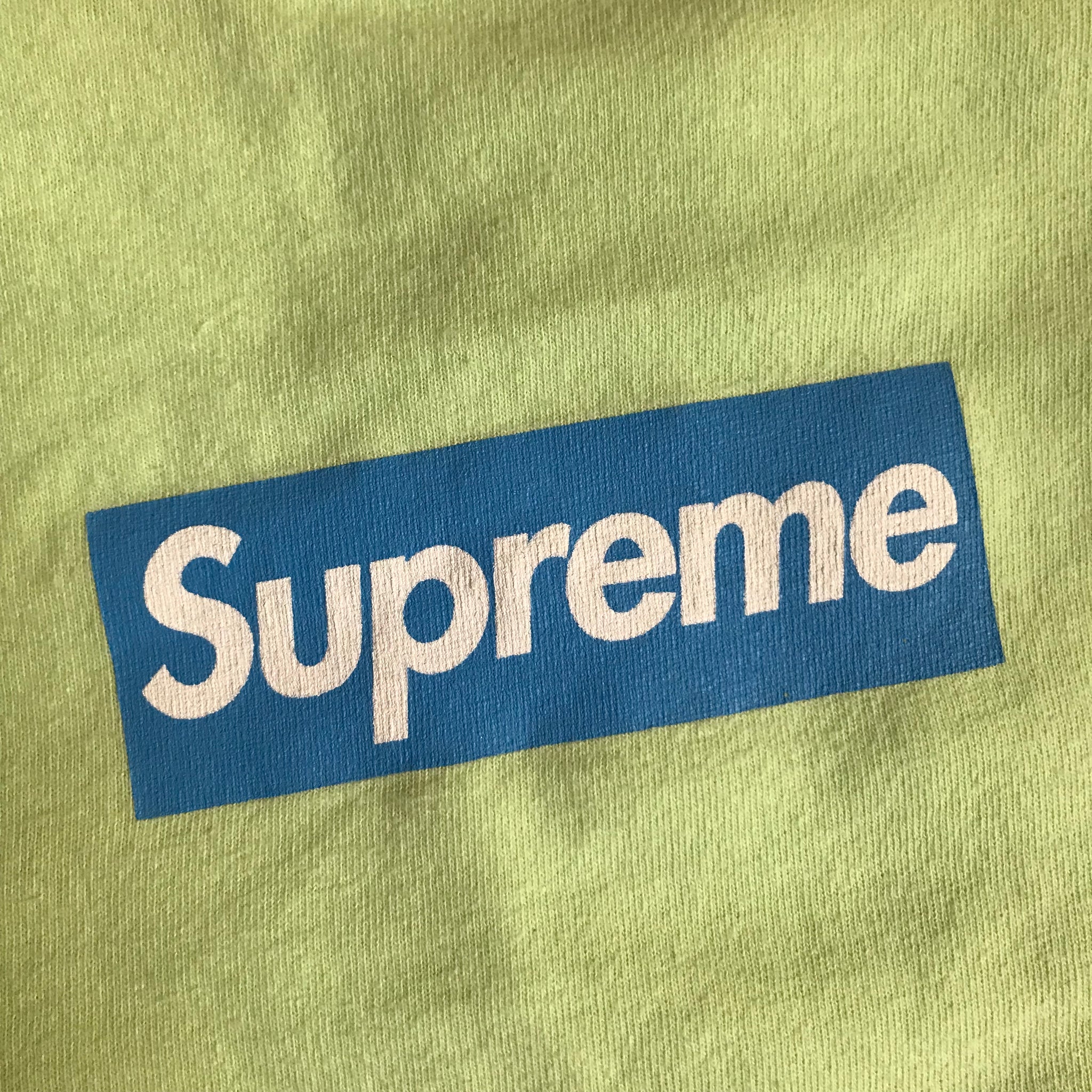 supreme blue on blue box logo