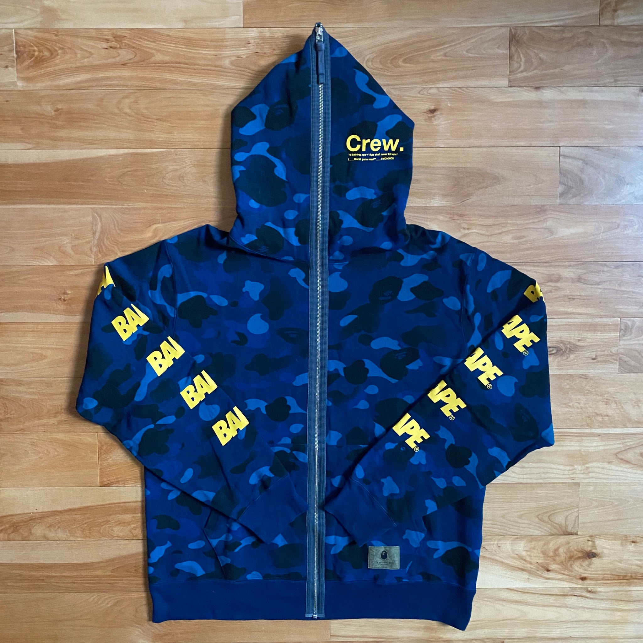 mad blue hoodie