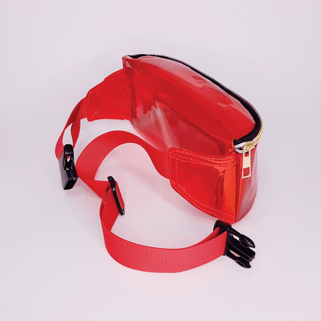 red fanny pack