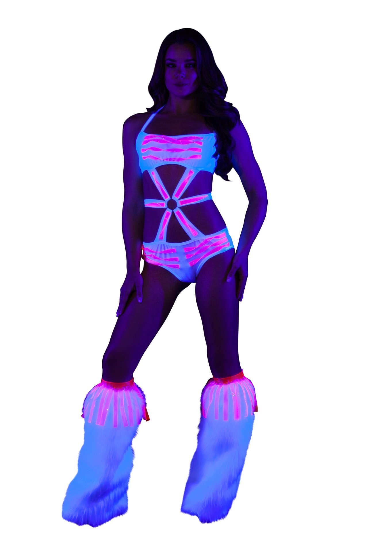 glow rave wear