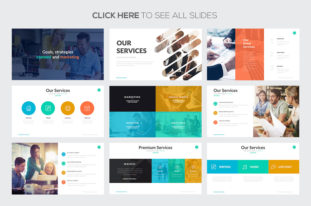 Company Profile Powerpoint Template – Slideforest