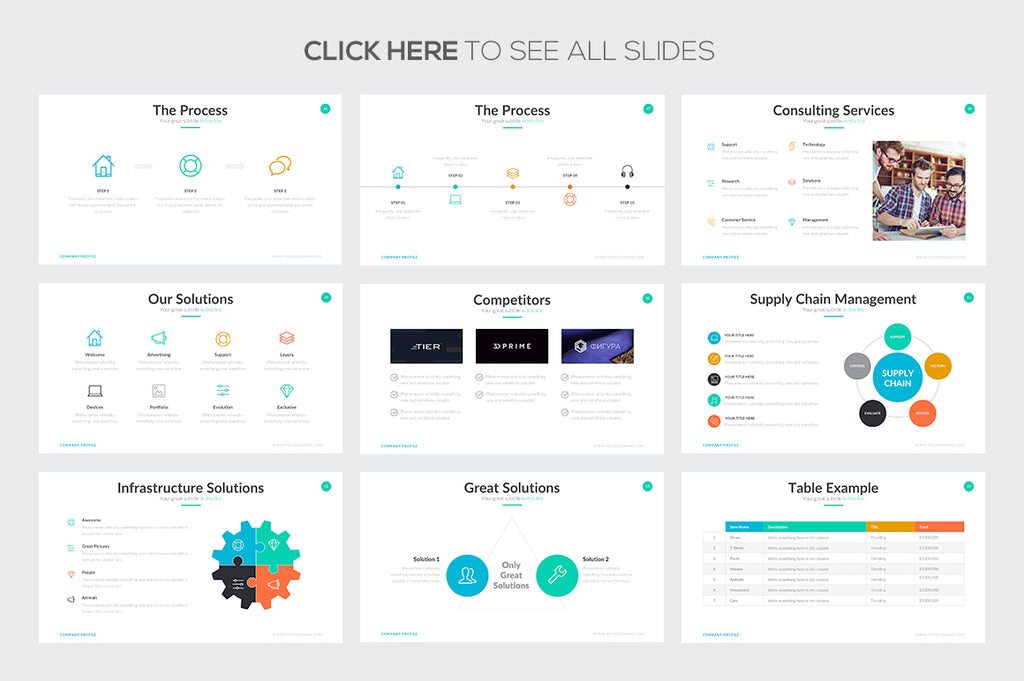 Company Profile Powerpoint Template – Slideforest