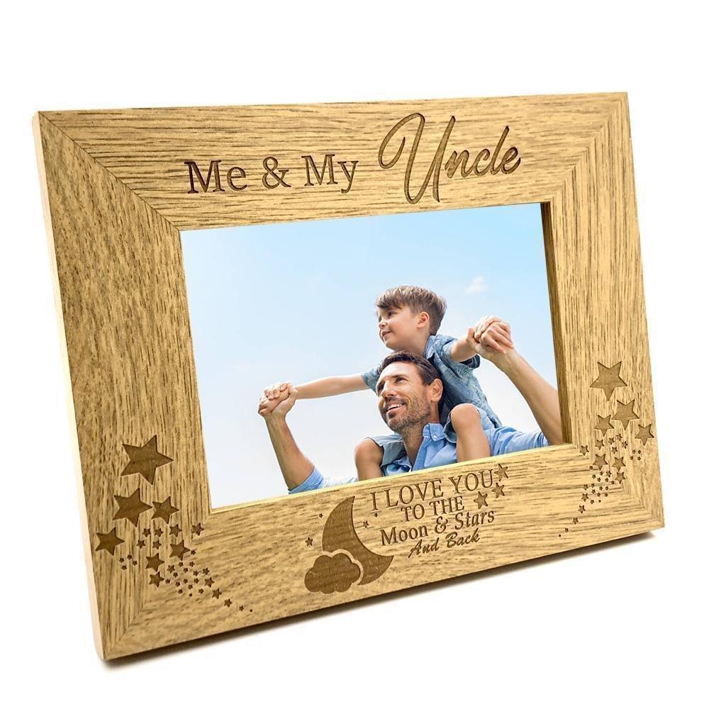 Me And My Uncle Love You To The Moon Photo Frame Gift Uk Gift Store Online