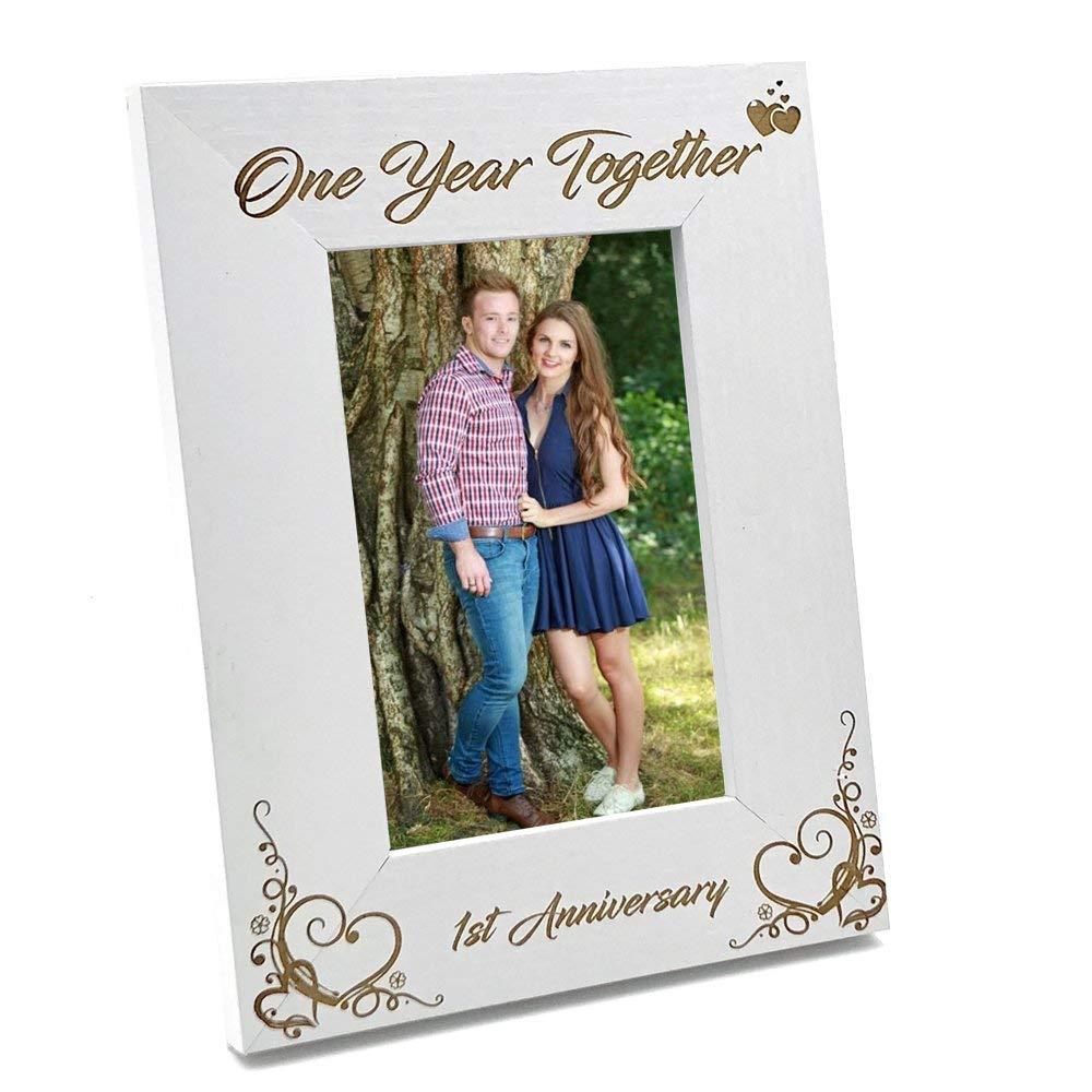 1st Anniversary Anniversary Ts Anniversary Photo Frame Personalised Ts Personalised 1335