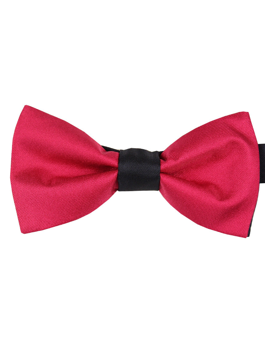 fuschia bow tie