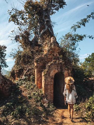 Taralynn Disher in Myanmar