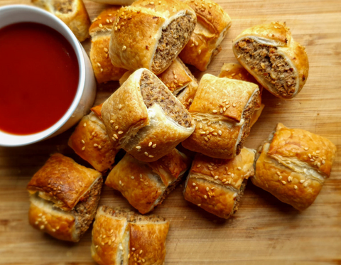 Vegan Sausage Rolls - That Vegan Dad