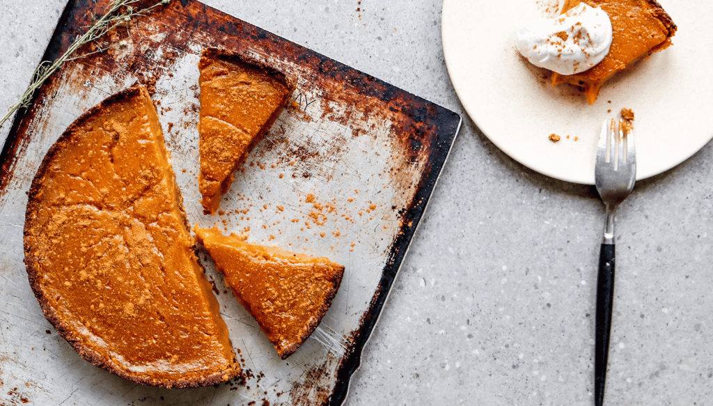 Vegan Spiced Pumpkin Pie recipe by Natural Harry