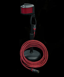 Corpse Cystal Clear Mic Cable / DeadRed Custom Lengths