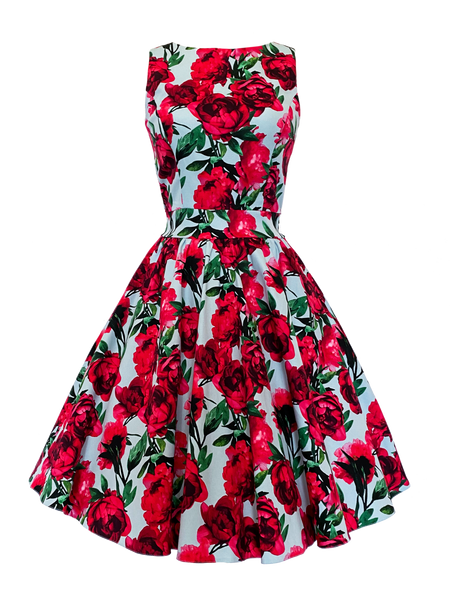 Floral Sky Tea Dress (limited edition)#N# #N# #N# #N# – Kiss Kiss Bang ...