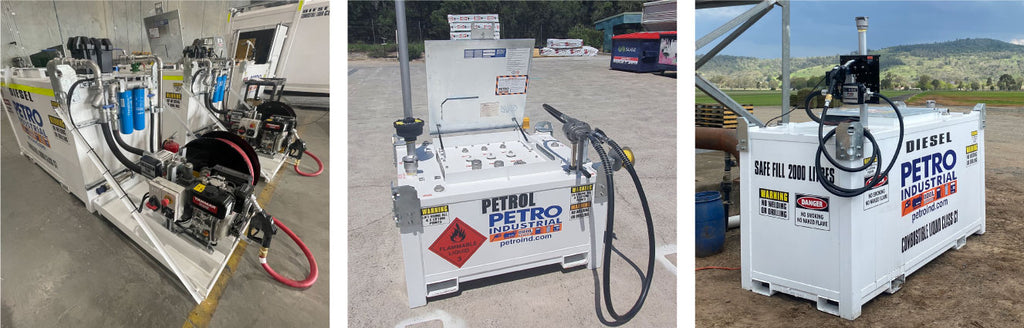 Self-bunded PC CUBE fuel storage tank from PETRO Industrial