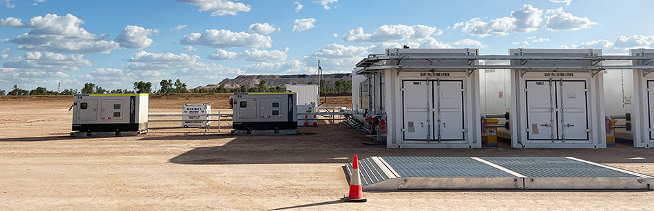 Self bunded diesel storage CUBE tanks for Power Generation