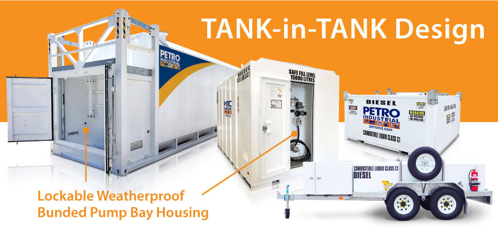 Self-Bunded Fuel Storage Tanks and Trailers from PETRO Industrial
