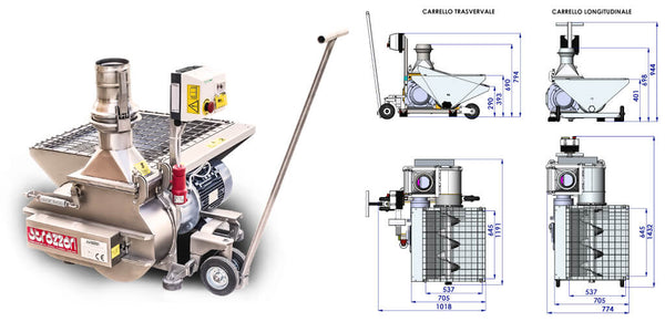 The STRAZZARI G6-220 10 HP Pump Trolley from HAZFLO and PETRO Industrial