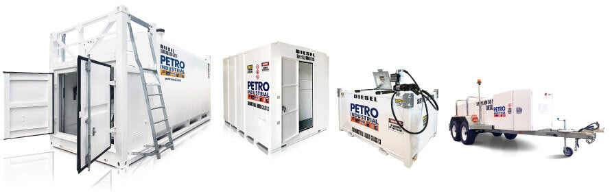 PETRO Industrial's range of self bunded fluid storage tanks