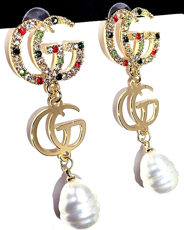 gucci earrings colorful