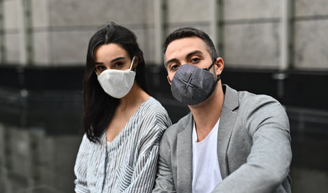 Couple in Masks