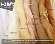 Tulle Fabric for Bridal Dresses & Veils - StylishBrideAccs