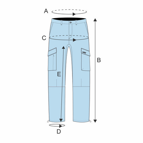 Stephen & Sons. Pants Size Chart