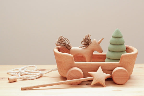 Lluie Wooden Eco-Friendly Heirloom Toys for Kids