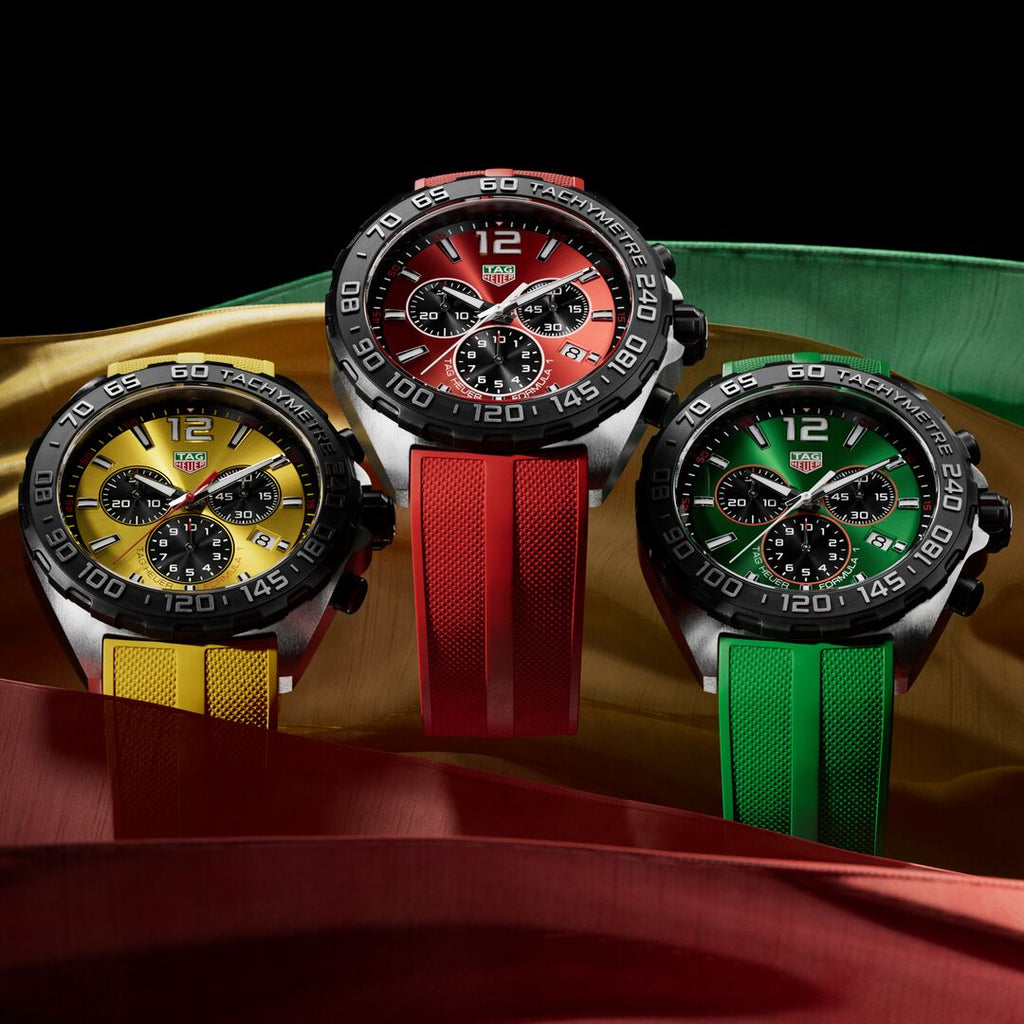 WOTW - The New Bold and Colourful TAG Heuer Formula 1 Watches 2021