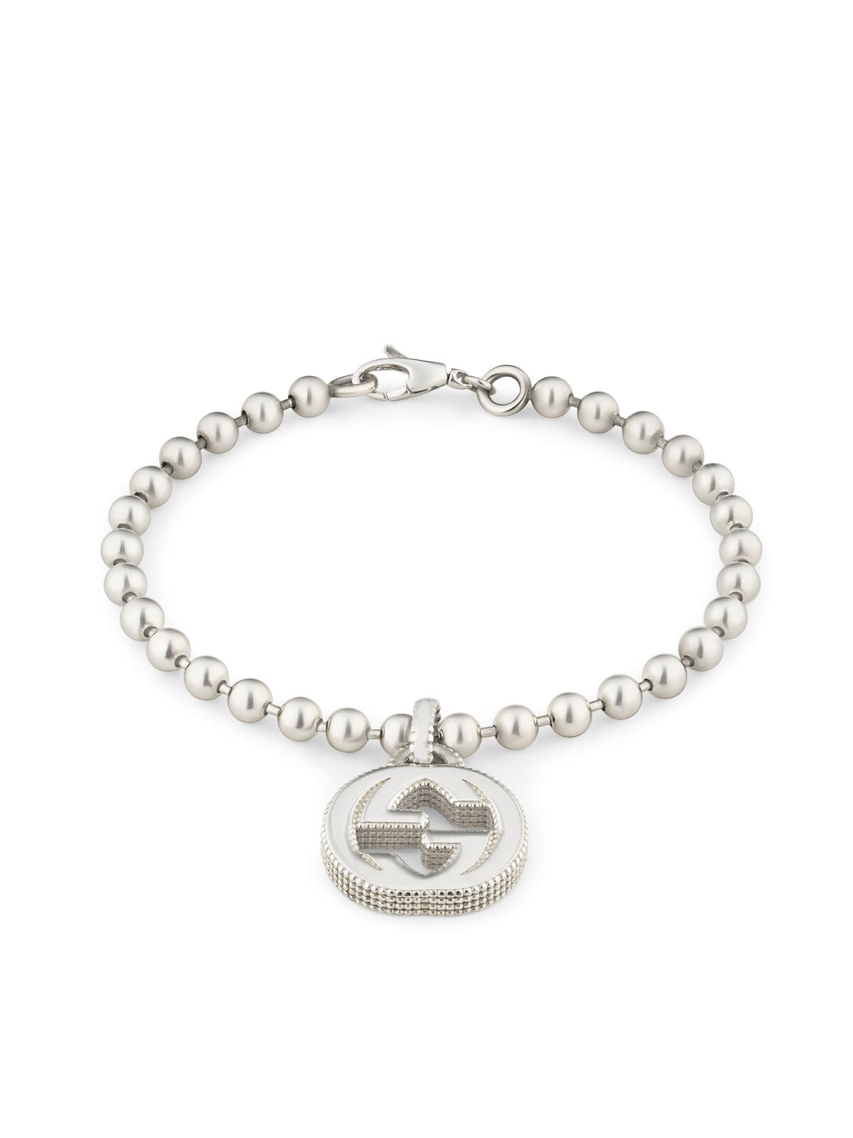 Gucci Interlocking G Bracelet in Silver YBA479226001016 