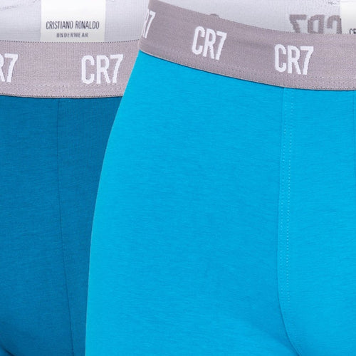 CR7 3-Pack Classic Logo Briefs, White W/ Yellow/pink/purple