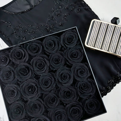 black rose, long lasting roses