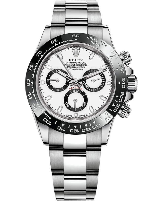 rolex stainless steel daytona