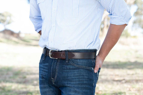 Belt width and jeans: Finding the ideal proportion