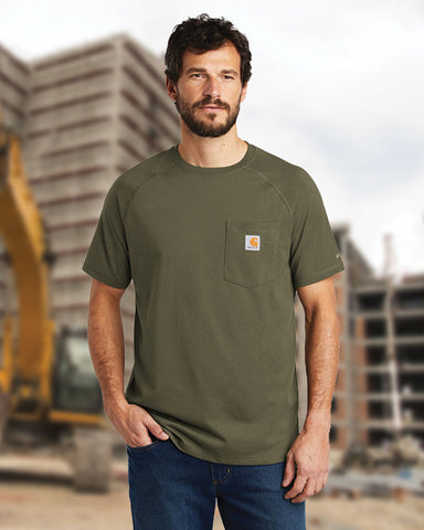 Carhartt's Force Cotton Delmont Short-Sleeve T-Shirt