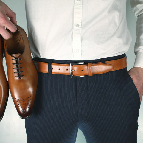 Coordinating Belt and Shoe Colours for Men