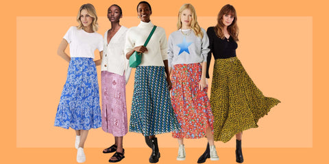 Flowery Skirts and Midi Lengths for 2023