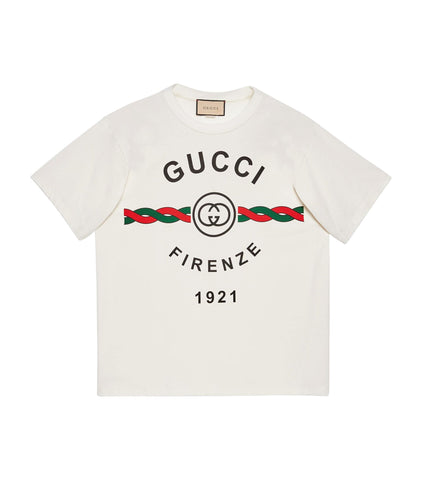 Gucci's Logo Graphics Tee