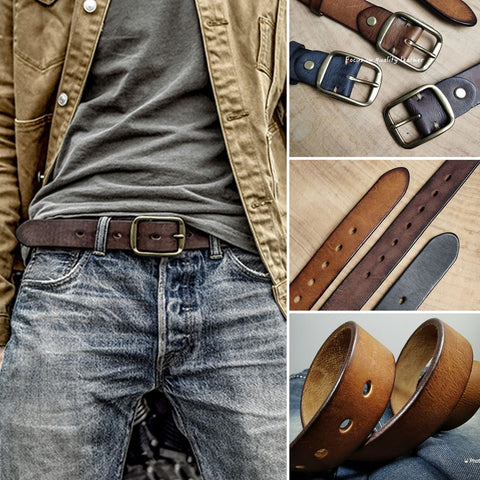 Men's Belts  Mens belts, Gucci leather belt, Leather belts men