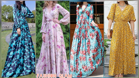 Lightweight and Flowery Maxi Dresses for 2023