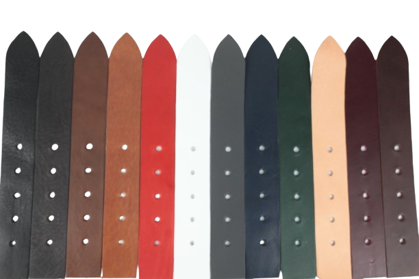 Men's Leather Belts Available in 12 Colour OPtions