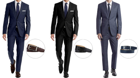 Pairing Belts with Different Suit Colours and Styles