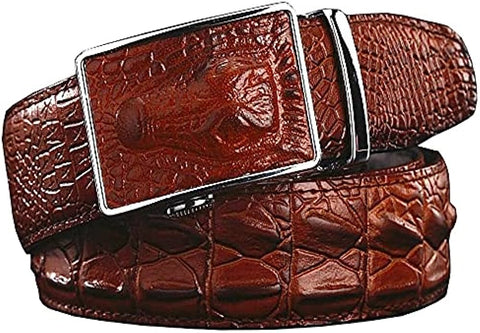 The Statement Piece: Exotic Leather Belt